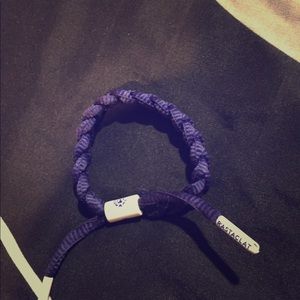 Rastaclat blue shoelace bracelet